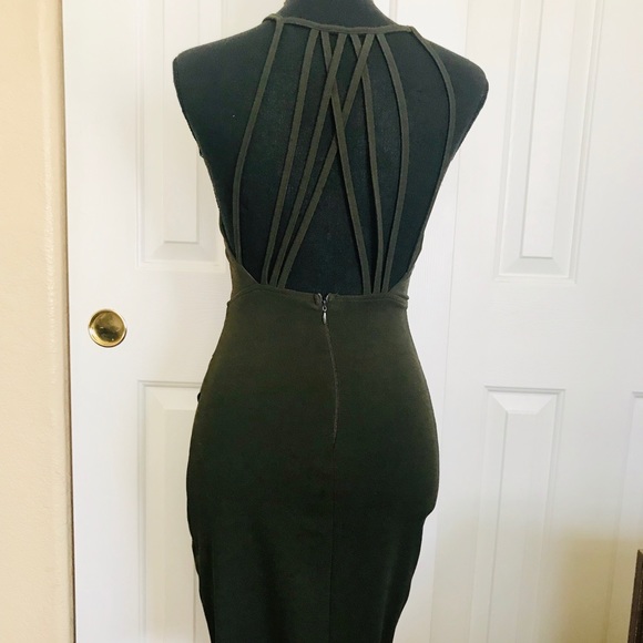 Windsor Olive Green Dress - Picture 2 of 6